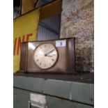Retro 1970s mantle clock.