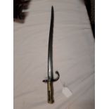 19th. C. French bayonet.