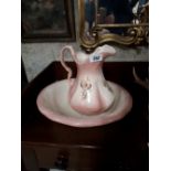 Victorian jug and basin.