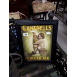 Cantrell's Ginger Ale advertising print.