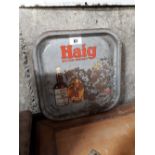 HAIG SCOTCH Whiskey advertising tray.