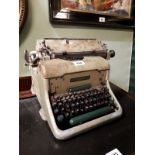 1950's Imperial typewriter.