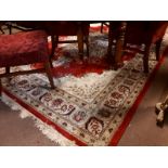 Carpet square { 340cm L X 235cm W }.