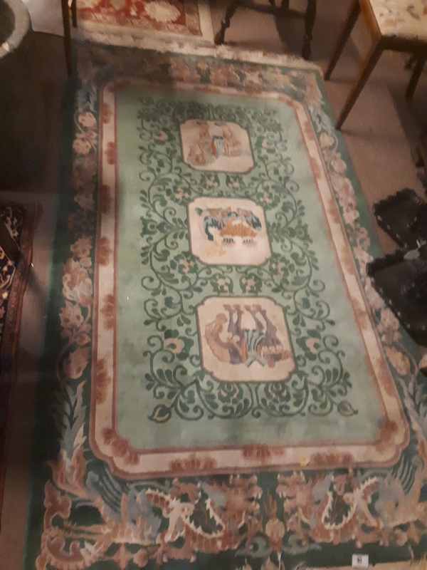 Carpet square .{ 330cm L X 173cm W }.