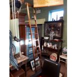 Early 20th C. set of Slingsby step ladders.