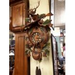 19th. C. cuckoo clock.