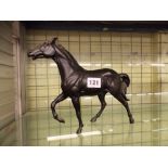 BESWICK MATT BLACK HORSE