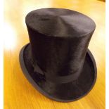 MOLESKIN TOP HAT IN CHRISTY AND CO BOX