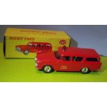 BOXED DINKY TOYS FIRE CHIEFS CAR WITH WINDOWS-257