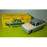 BOXED DINKY TOYS TRIUMPH HERALD WITH WINDOWS AND FOUR WHEEL SUSPENSION 189