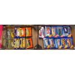 CORGI CLASSICS VANS COLLECTION IN 2 TRAYS INCLUDING 3 FORD ESCORTS, AA, RAC, DUSTCART,