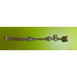 GILT METAL CHATELAINE,