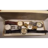 FIVE WRIST WATCHES INC- LONSTAR, NIVADA,CITIZEN QUARTZ, MONTINE,