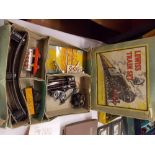 BOXED LEWIS TIN PLATE TRAIN SET