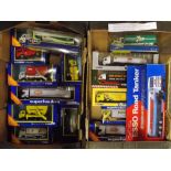 CORGI LORRIES, TRUCKS AND VANS INCLUDING SUPERHAULERS, EDDIE STOBART, BP, 7 UP,