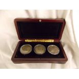 CASED DUTCH AND ITALIAN COINS