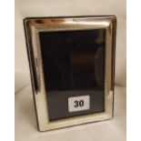 CARRS SILVER EASEL BACK PHOTOGRAPH FRAME