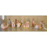 ROYAL ALBERT AND BESWICK RABBIT CHARACTERS FROM BEATRIX POTTER