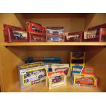 BOXED BURAGO AND MATCHBOX DIECAST MODEL CARS INCLUDING A MERCEDES BENZ 300