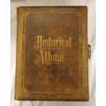 VICTORIAN/EDWARDIAN MUSICAL PHOTOGRAPH ALBUM