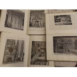 CHARLES LATHAM IN ENGLISH HOMES THREE VOLUMES,