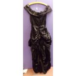 LADIES VINTAGE BLACK EVENING/BALL GOWN BY TINLING OF LONDON