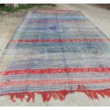 LATE 19TH/EARLY 20TH CENTURY WOOLLEN BERKER RUG 290CM W X 489CM H