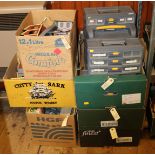 A large quantity of OO gauge railway. Including a Hornby Dublo breakdown crane with match trucks and