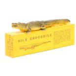 A scarce large scale (200mm) Britains Zoo Nile Crocodile No.917. A post WW11 example. Contained in