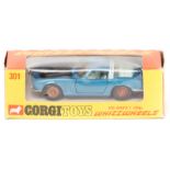 Corgi Toys Whizzwheels ISO Grifo 7 litre (301). A pre-production example in blue, with black bonnet,