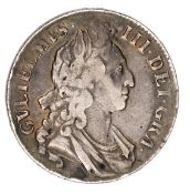 William III AR crown, 1696, (ESC 89). GF/F Plate 1