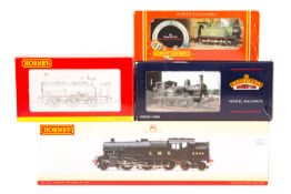 4 OO gauge Locomotives. 3 Hornby Railways – An LMS Stanier class 4MT 2-6-4T locomotive 2546 (
