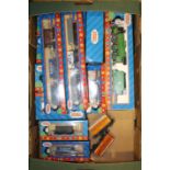 A small quantity of Hornby Railways Thomas & Friends. Thomas the Tank Engine No.1 in lined light