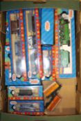 A small quantity of Hornby Railways Thomas & Friends. Thomas the Tank Engine No.1 in lined light