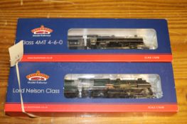 2 Bachmann ‘OO’ gauge locomotives. BR Lord Nelson class 4-6-0 tender locomotive ‘Sit John
