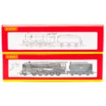 2 Hornby Railways Locomotives. A BR class 9F 2-10-0 tender locomotive 92134 (R2200A). Together