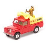 Corgi Toys Land Rover Public Address Vehicle (472). A pre-production example in red with yellow