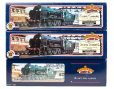 3 Bachmann OO Lord Nelson class (ex SR) 4-6-0 tender locomotives. Lord Anson 30861 (31-403), Lord