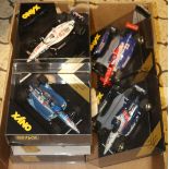 8 ONYX 1:24 scale North American Indy Car series racing cars. 2x K-Mart Havoline Lola RN5 Nigel