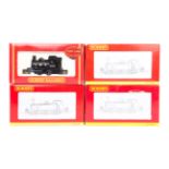 4 Hornby Railways tank locomotives. 3x 0-6-0 Terrier – 2 LBSCR Brighton Works 32635 (R2406) and