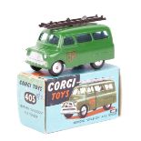 Corgi Toys Bedford ‘Utilecon’ A.F.S. Tender (405). In dark green with black two-piece metal