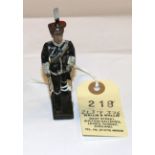 A Lineol figure of General Von Mackensen. In full dress Hussar uniform, shako with death’s head