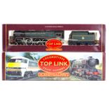 2 Hornby Railways Top Link BR tender locomotives. A Schools class 4-4-0 Westminster 30908 (R317).
