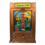 An impressive Penny Arcade machine. This example probably of 1950’s British manufacture is called ‘