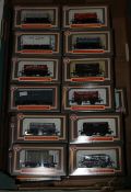 24 Dapol Model Railways Freight Wagons. 2x utility vans, SR & BR. Hopper wagon, Sheepbridge. An