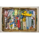 A quantity of 1950’s Dinky Toys for restoration. Including - Foden Regent petrol tanker, Commer fire