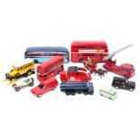 A large quantity of various makes. Corgi – 2x AEC Cabover, Mars and Mobilgas. Plus a Bedford OB