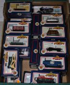 2 Bachmann OO locomotives and 20 freight wagons. A BR class 03 0-6-0 diesel locomotive D2012 (31-