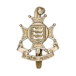 An OR’s WM cap badge of the 1st Cinque Ports RV. GC Plate 1 Part of a Private Collection