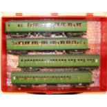 Two fine OO gauge Southern Railway 2-BIL Electric Multiple Units (EMUs). Unit nos. 2064 and 2090. In